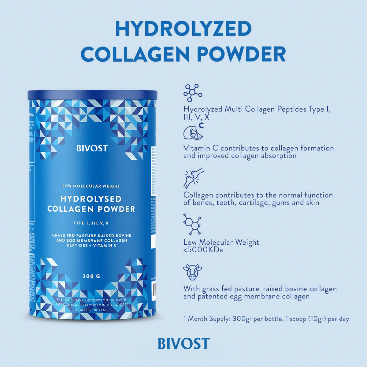 HYDROLYSED COLLAGEN POWDER